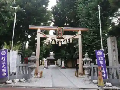 蛇窪神社の鳥居