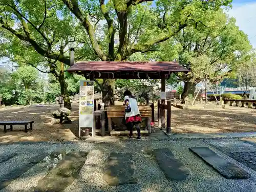 諫早神社（九州総守護  四面宮）の手水