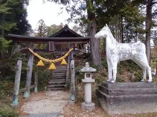 八柱神社（本徳町）の狛犬