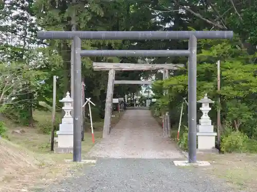 上常呂神社の鳥居