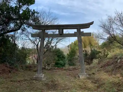 熊野神社の鳥居