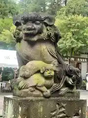 青渭神社の狛犬