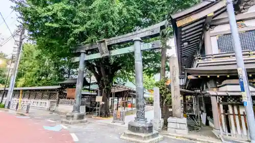 湯島天満宮の鳥居