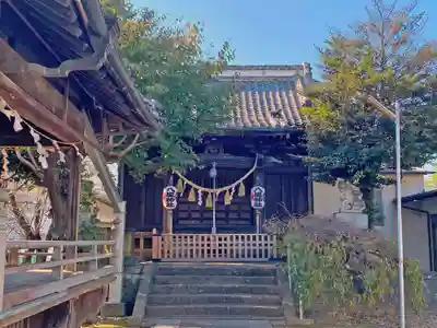 富田八坂神社の本殿・本堂