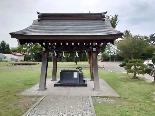 美瑛神社の手水