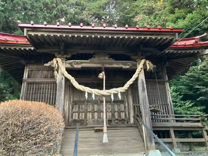 高龗神社(針貝)の本殿・本堂