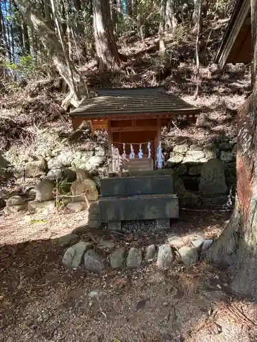 八幡神社（根羽村中野 信玄塚）(長野県)
