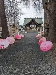 札幌諏訪神社の庭園