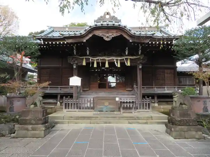 白山神社の本殿・本堂