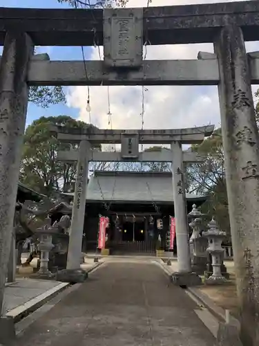 皇祖神社の鳥居