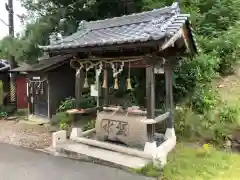 神吉八幡神社の手水