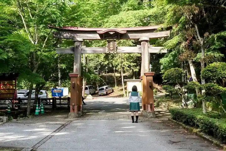 鳥取東照宮(旧樗谿神社)の鳥居
