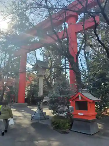 冠稲荷神社の鳥居