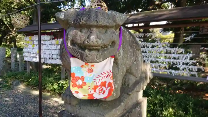 菊田神社の狛犬