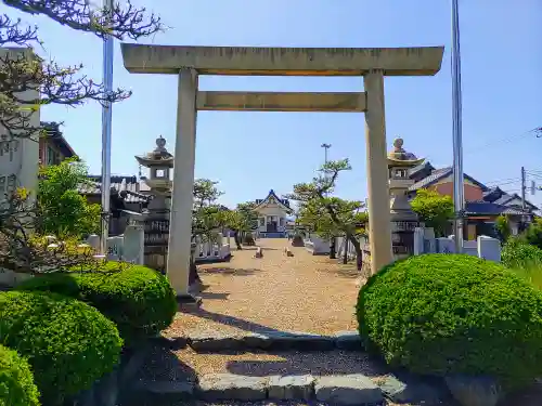 神明社（子宝）の鳥居