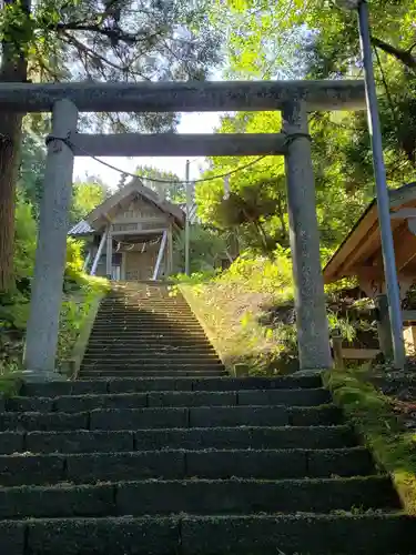 白山神社の鳥居