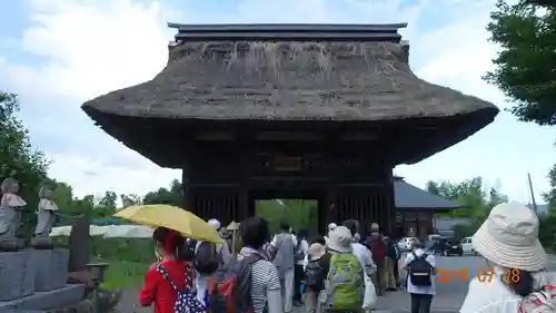 永福寺　童子堂の山門・神門