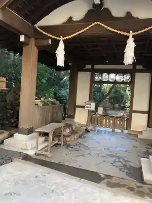 伊勢山皇大神宮の手水舎