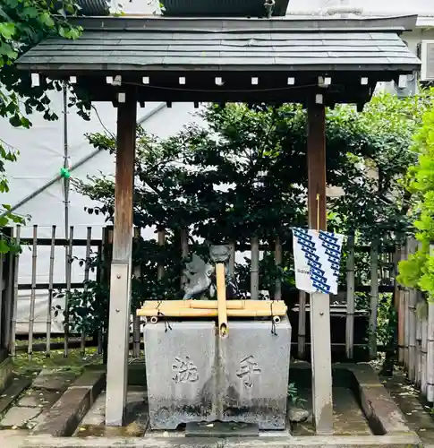 天祖神社の手水