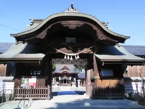 八幡古表神社の山門