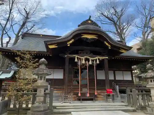 安積國造神社の本殿