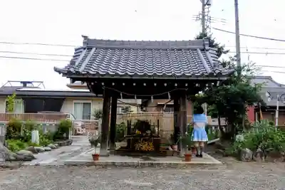 石刀神社の手水舎
