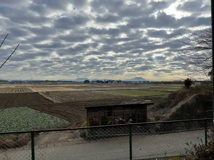 天狗山雷電神社の周辺