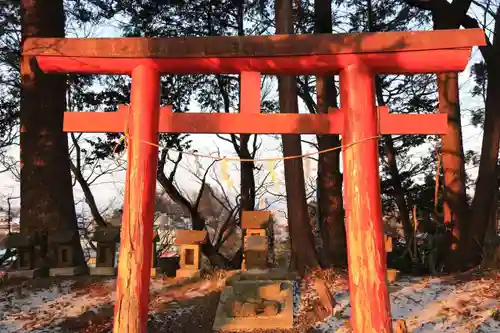 阿久津「田村神社」（郡山市阿久津町）旧社名：伊豆箱根三嶋三社の末社