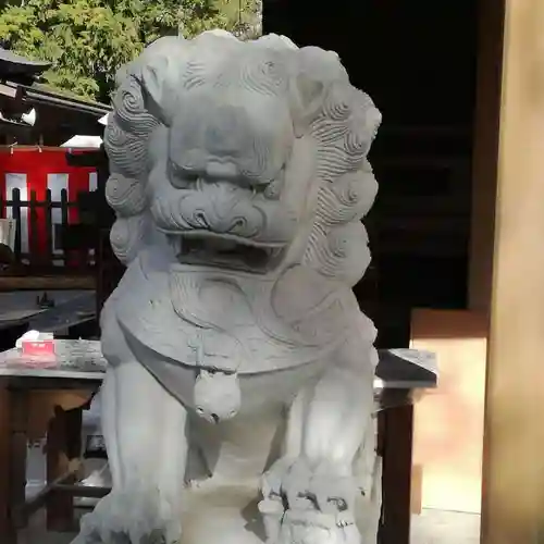 唐澤山神社の狛犬