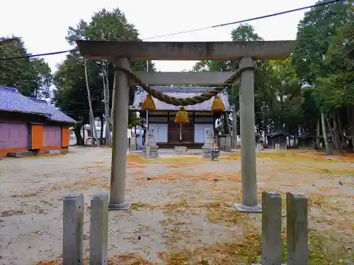 神明社（徳永町）の鳥居