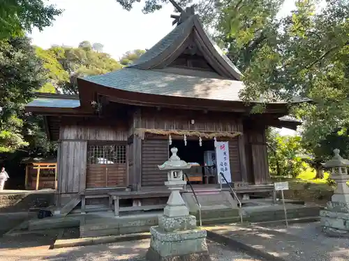 伊勢神明社の本殿・本堂