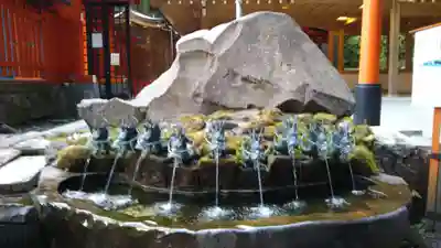 九頭龍神社本宮の手水舎