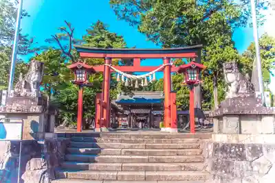 諏訪神社の鳥居
