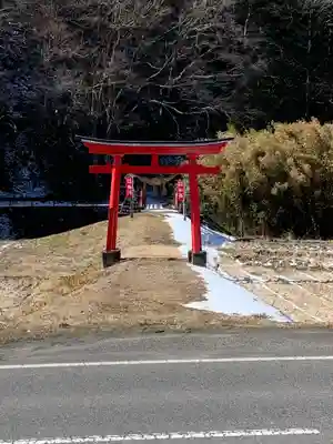 古殿八幡神社の鳥居