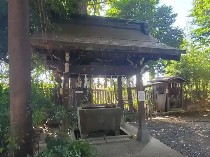 大原稲荷神社の手水舎