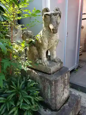 白玉稲荷神社の狛犬