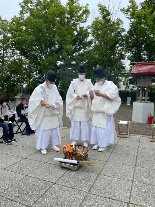 釧路一之宮 厳島神社のお祭り