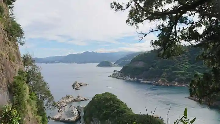 雲見浅間神社の景色
