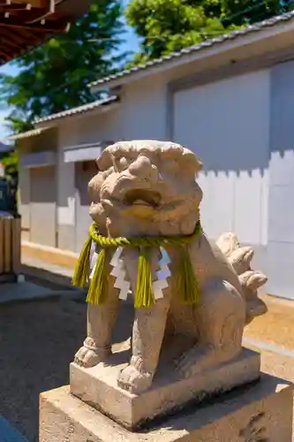 御野縣主神社の狛犬