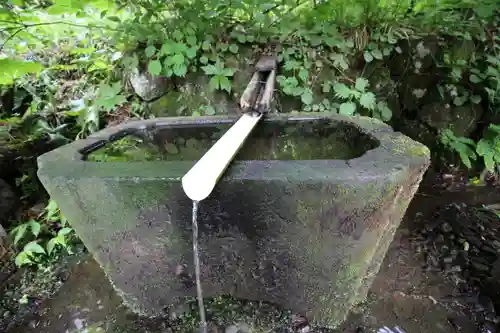 戸隠神社奥社の手水舎