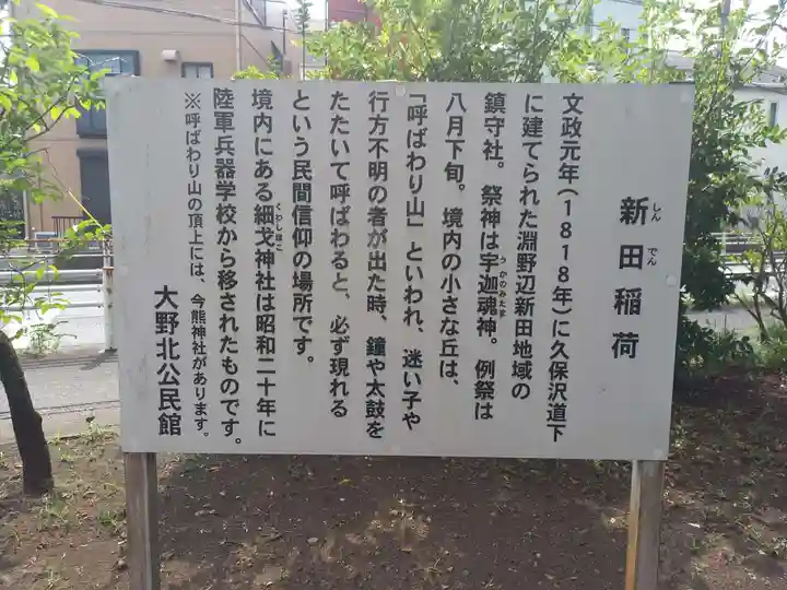 新田稲荷神社(神奈川県)