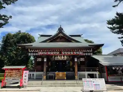中野沼袋氷川神社の本殿・本堂