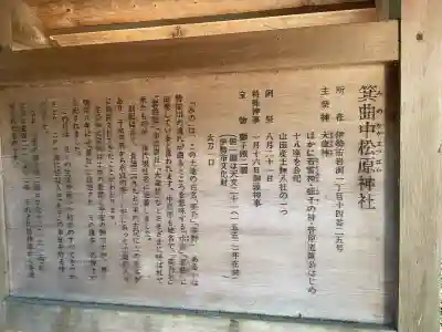 箕曲中松原神社(三重県)