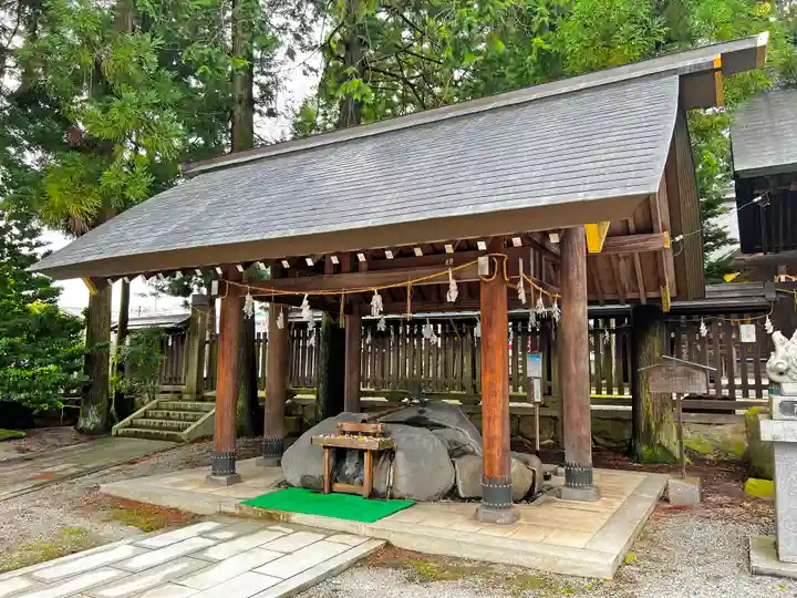 飛騨総社の手水舎