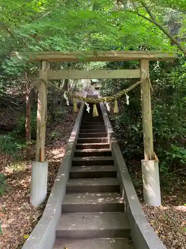 鎌田神明宮の鳥居