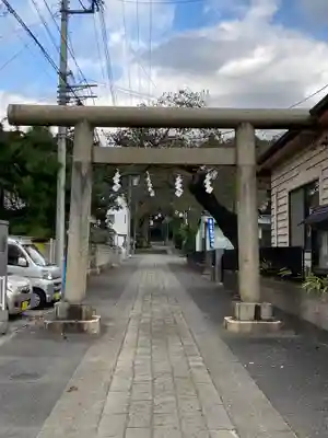 豊鹿嶋神社の鳥居