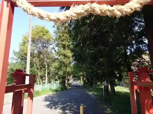 中山神社の鳥居