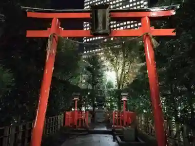 伏見稲荷大明神の鳥居