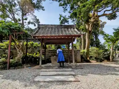 善宿寺の手水舎