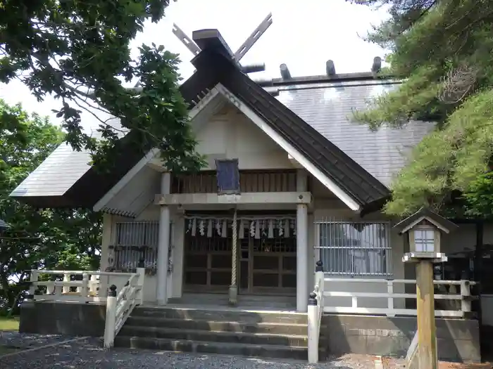 厚岸真龍神社の本殿